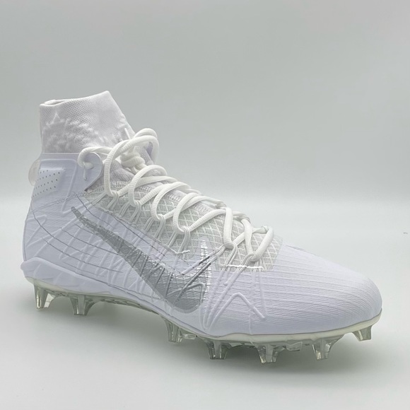 Nike Shoes Nike Alpha Huarache 7 Elite White Mens Lacrosse Cleats Size 3 Wide Cv342717